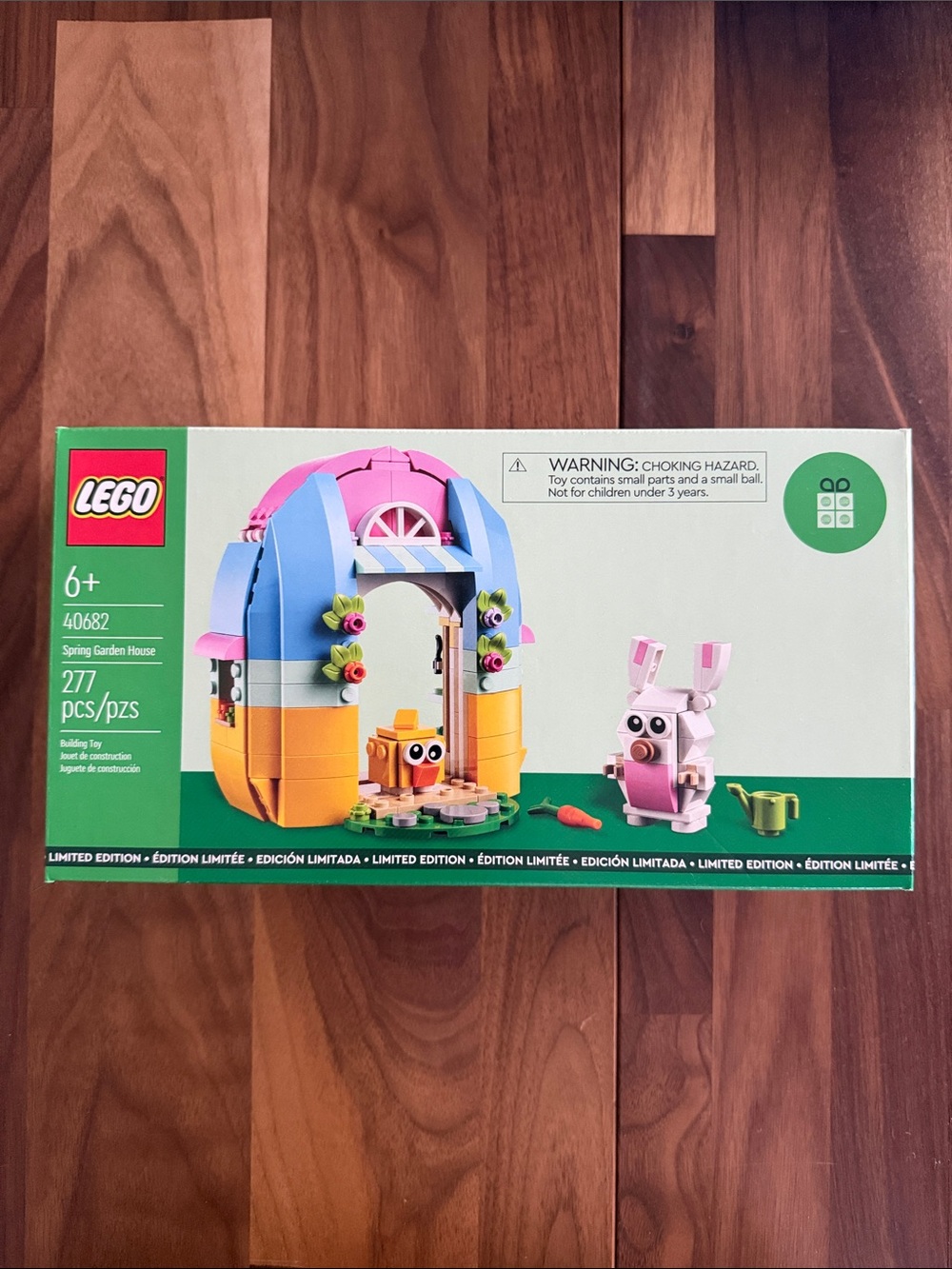 Lego Pastel Egg Playset with Pink, Yellow, White & Green Accents